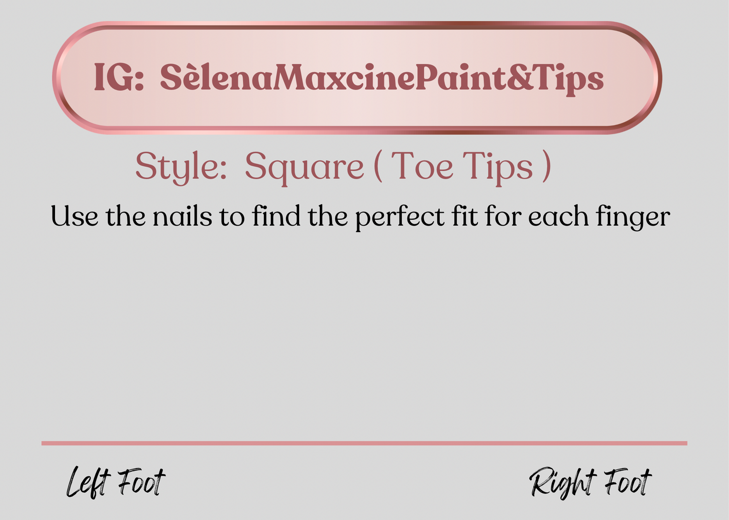 Nail Sizing & Style Kit